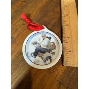 1997 Norman Rockwell "Gramps at the Reins" Christmas Ornament‎ – JCPenney